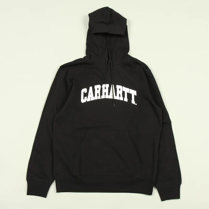 Carhartt WIP Hooded University Sweat - Black/White